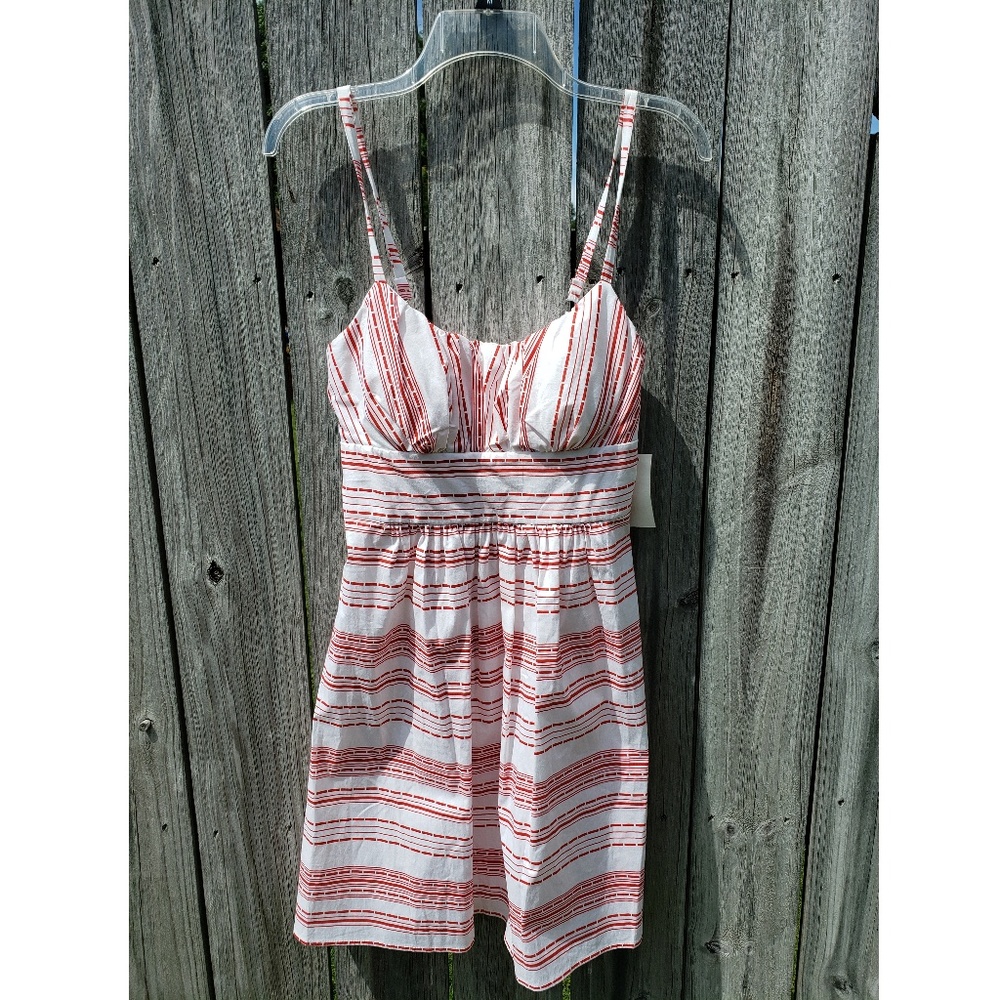 B. Smart Red and White Sun Dress NWT Sz 6